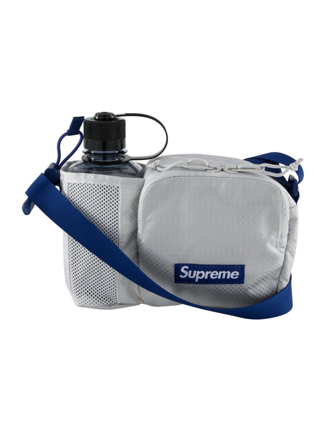 Supreme Side Bag w Waterbottle  (SS22) Silver