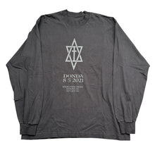 Load image into Gallery viewer, 2021 Yeezy DONDA 8/5/2021 Atlanta L/S Shirt Black
