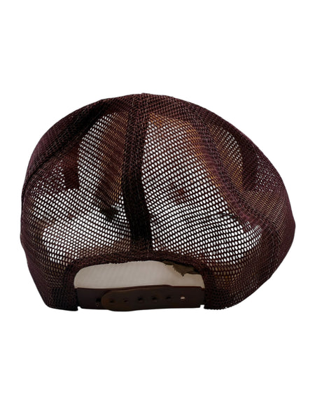 Vintage Nebraska Loves Schlitz Beer Trucker Mesh Snapback Hat 80s White Burgundy