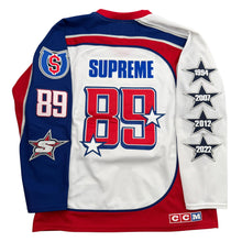 Load image into Gallery viewer, Supreme CCM All Stars Hockey Jersey White Sz Medium
