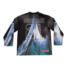Load image into Gallery viewer, New Supreme Mountain Hockey Jersey Black Size Medium
