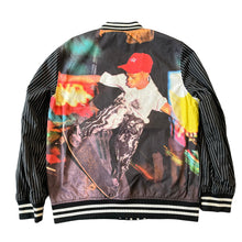 Load image into Gallery viewer, SUPREME x COMME DES GARCONS x Harold Hunter Reversible Varsity Jacket SS14 Pre-Owned XL
