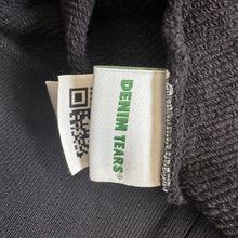 Load image into Gallery viewer, New Denim Tears Big Cotton Wreath Hoodie Black Size Medium
