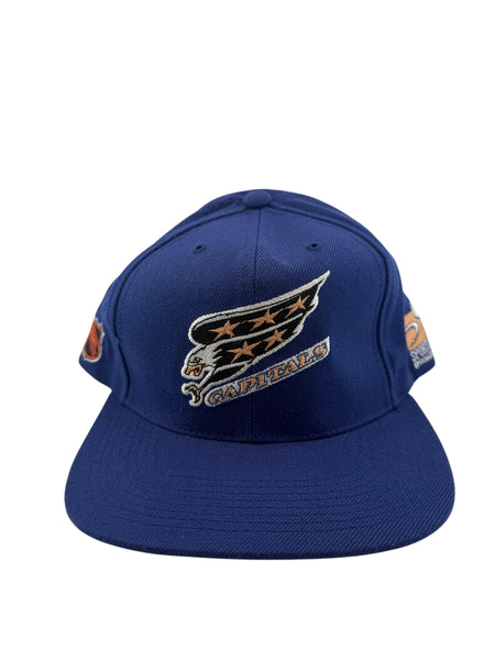 Vintage SPORTS SPECIALTIES Washington Capitals Eagle Logo Snapback Hat 90s Blue