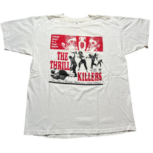 Load image into Gallery viewer, Vintage The Thrill Killers Homicidal Maniacs on a Bloody Rampage T Shirt 90s White XL
