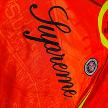 Load image into Gallery viewer, New Supreme Jacquard Soccer Jersey Orange Size Medium
