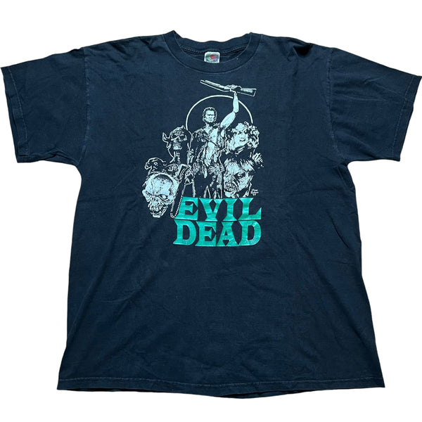 Vintage Evil Dead Chas Balun Rotten Cotton 1997 T Shirt 90s Black XL
