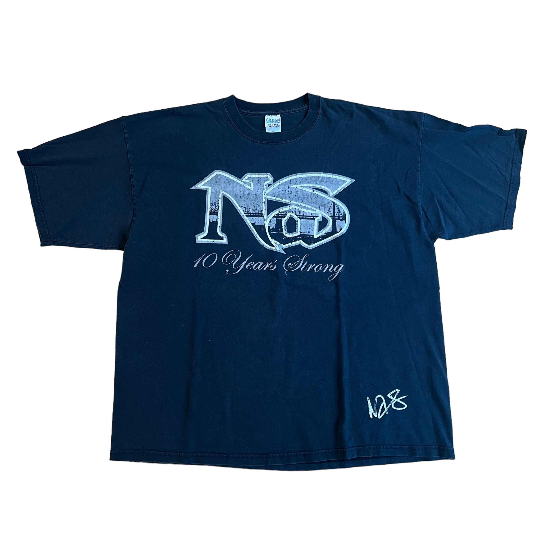 NAS Tシャツ　2000's XXL Rare y2k Bootleg Belly movie Tee DMX Nas T shirt Hip hop rap tee