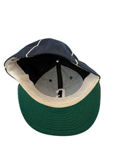 Load image into Gallery viewer, Vintage AMERICAN NEEDLE Homestead Grays Contrast Piping Fitted Hat 90s Y2K Navy Size 7 3/8 NWT NWT
