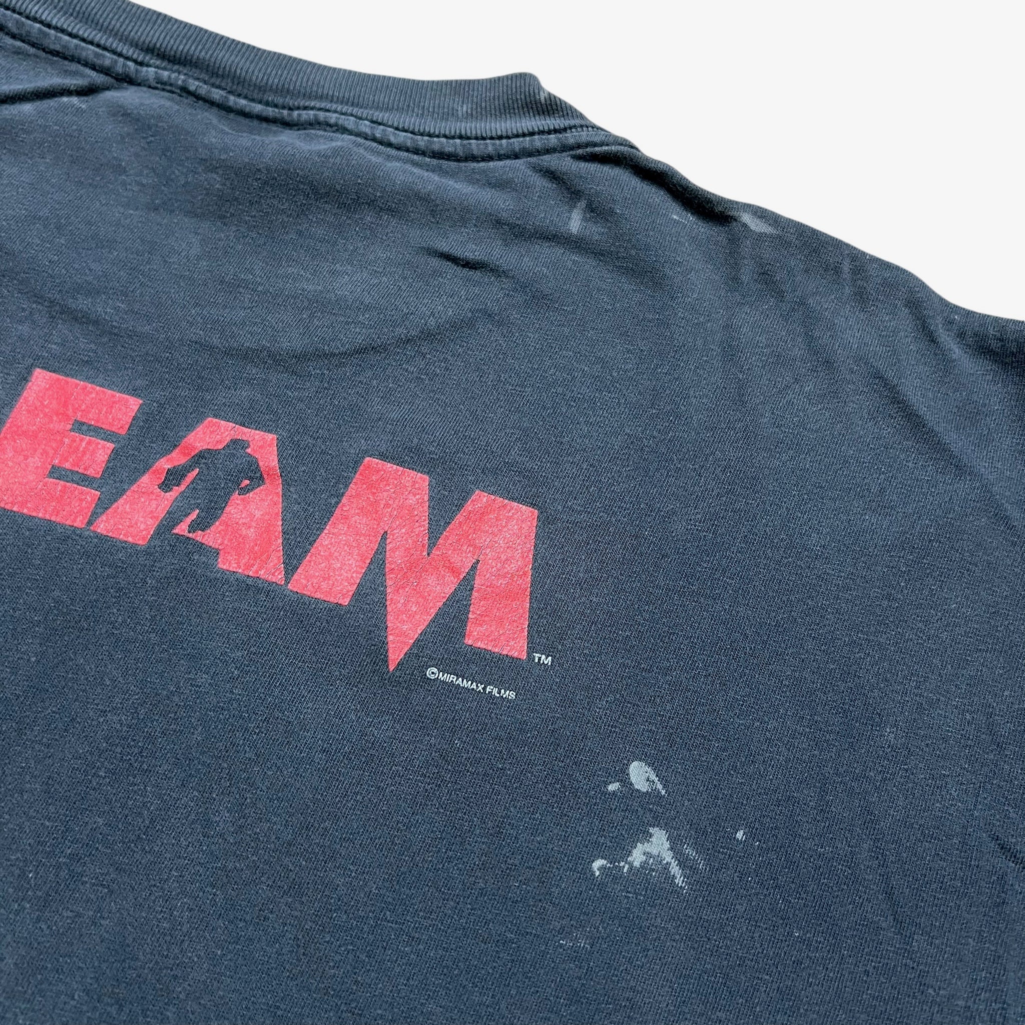 Vintage STANLEY DESANTIS Scream Film Promo T Shirt 90s Black 
