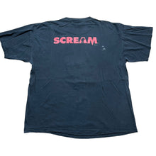 Load image into Gallery viewer, Vintage STANLEY DESANTIS Scream Film Promo T Shirt 90s Black
