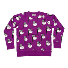 Load image into Gallery viewer, New Fucking Awesome Acid Snoopy All-Over Print Crewneck Purple Size X-Large
