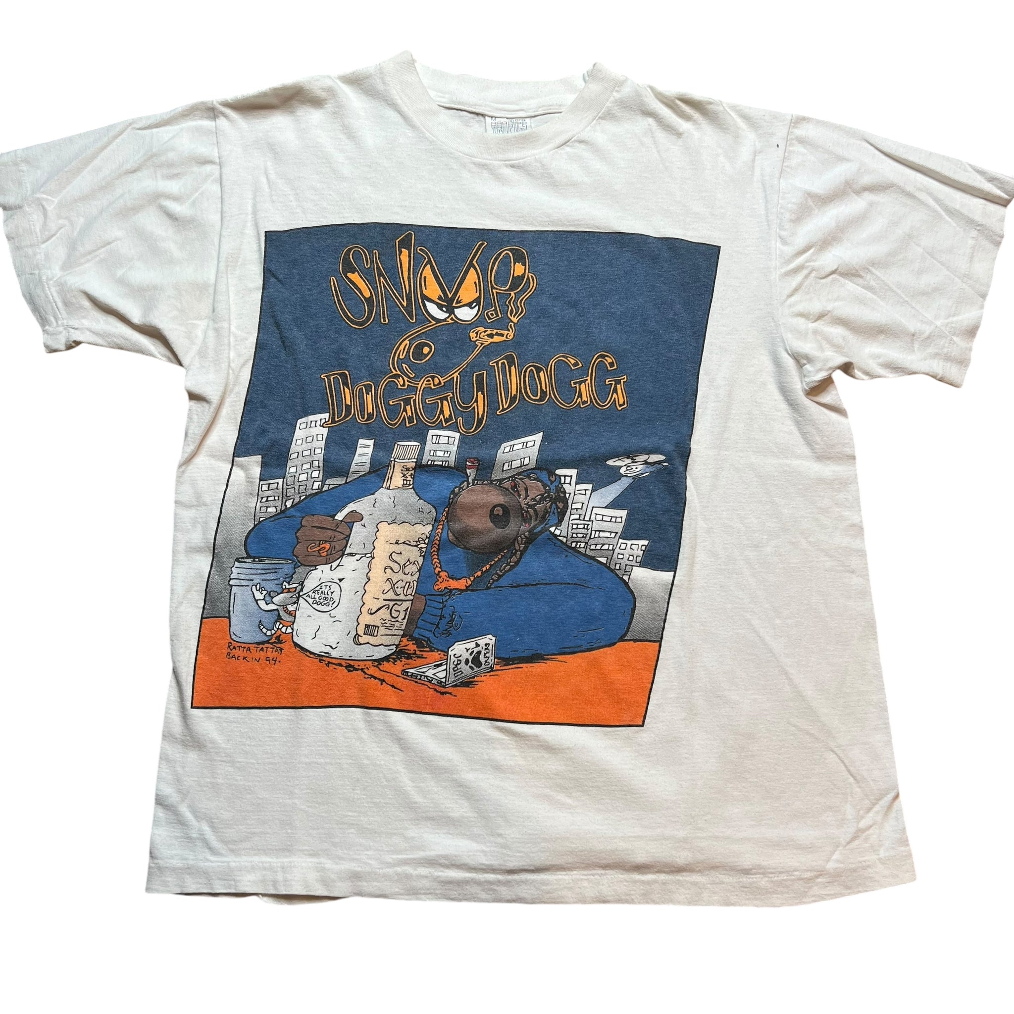Snoop Juice Gin Dogg & Doggy Vintage | - T Rap Shirt 90