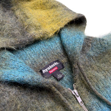 Load image into Gallery viewer, Used Supreme Hysteric Glamour Mohair Zip Up Hooded Sweater Olive Size Large
