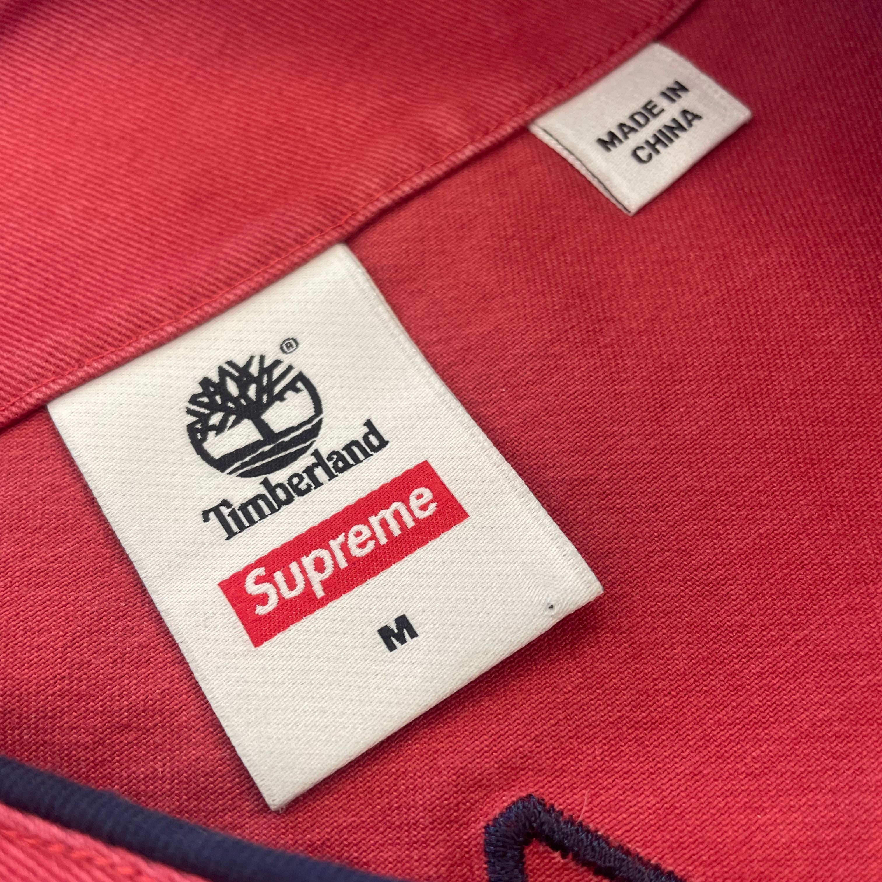 New SUPREME x TIMBERLAND Baseball Jersey SS23 Red M – Reset Web Store