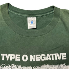 Load image into Gallery viewer, Vintage BLUE GRAPE Type O Negative Orchestra Of Death T Shirt 90s Green XL
