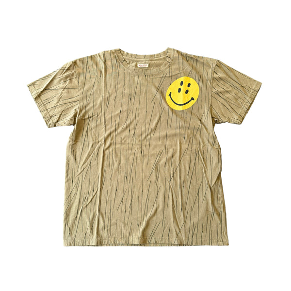 New KAPITAL Rain Camo Smile T Shirt Sz 5