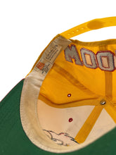 Load image into Gallery viewer, Vintage AMERICAN NEEDLE Woody Woodpecker Blockhead Snapback Hat 90s Yellow Red
