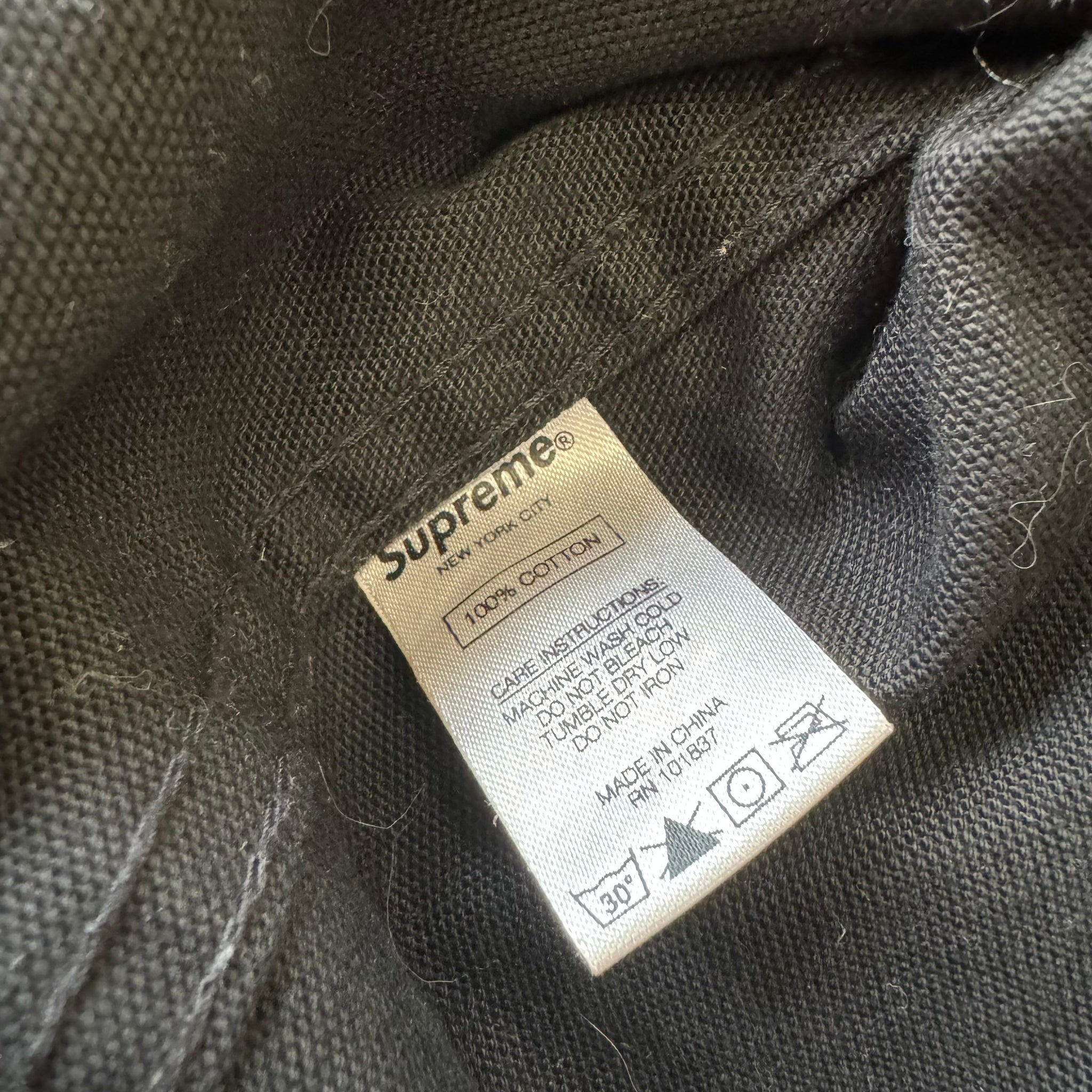 SUPREME x COMME DES GARCONS Shirt Printed Canvas Chore Jacket SS18