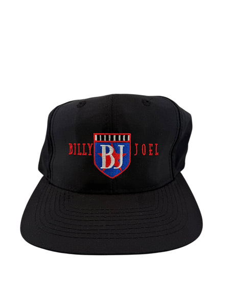 Vintage HEAD TO TOE Billy Joel Tour Snapback Hat 90s Black