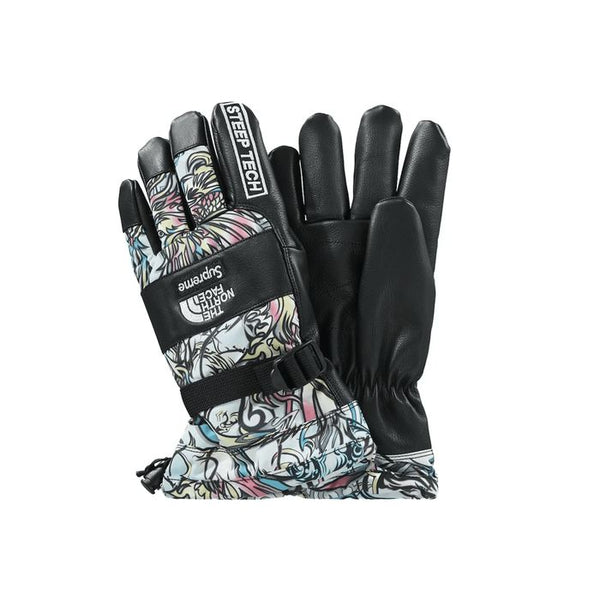 Supreme The North Face Steep Tech Gloves Multicolor Dragon SS22 XL