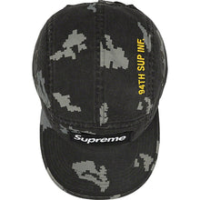 Load image into Gallery viewer, NEW Supreme Military Camp Cap Black Russian Camo
