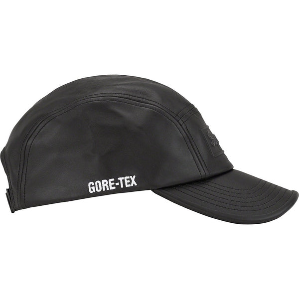 NEW Supreme GORE-TEX Leather Camp Cap Black