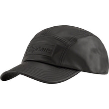 Load image into Gallery viewer, NEW Supreme GORE-TEX Leather Camp Cap Black
