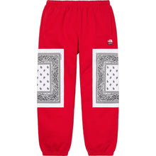 Load image into Gallery viewer, NEW Supreme The North Face Bandana Sweatpant Red Sz XL
