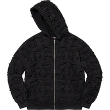 Load image into Gallery viewer, NEW SUPREME Griffin Zip Up Hooded Sweatshirt Black Sz Large
