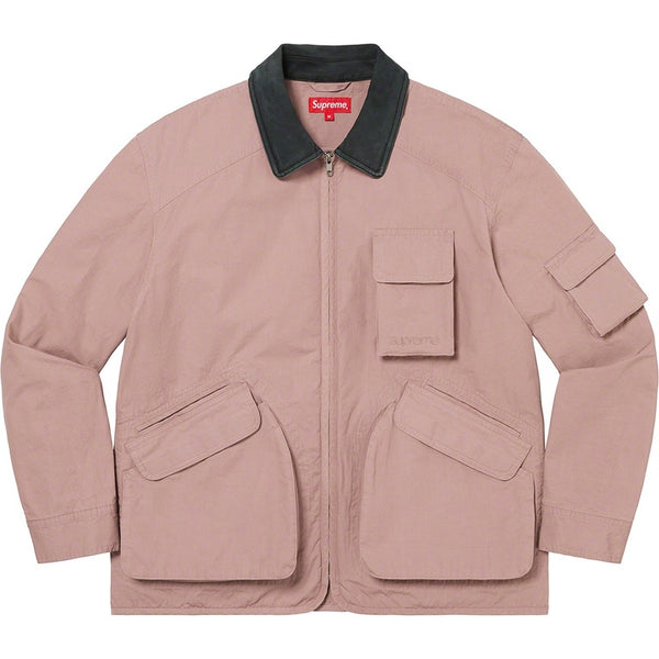 NEW Supreme Cotton Utility Jacket Dusty Lilac Sz Large