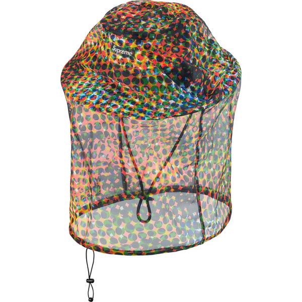 NEW Supreme Gore-Tex Paclite Mosquito Net Multicolor Hat Sz M/L