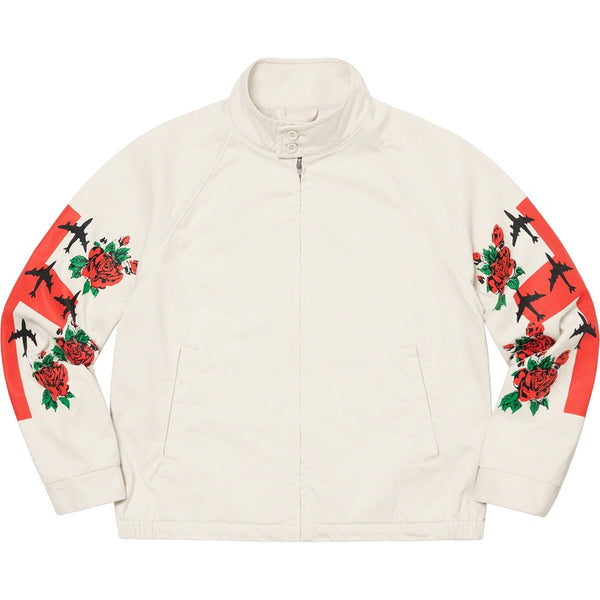 NEW Supreme Sue Clowes Destruction of Purity Harrington Jacket Stone Sz Small