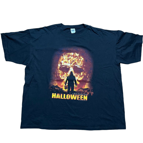 Vintage ANVIL Halloween A Rob Zombie Film Evil Has a Destiny 2007 Promo T Shirt 2000s Black 3XL