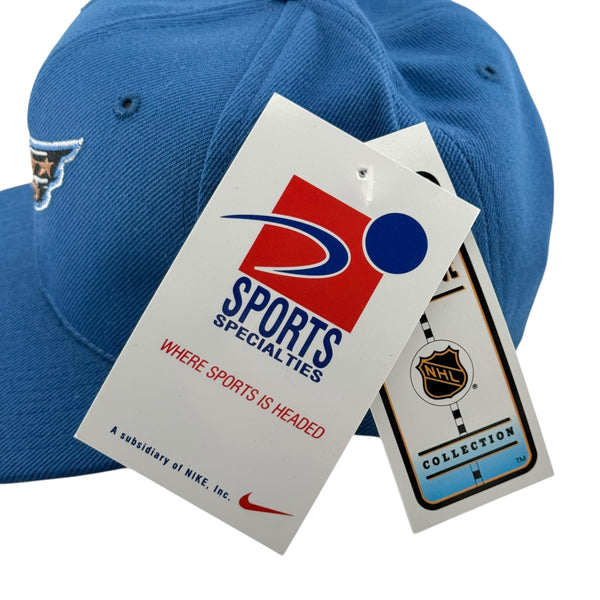 Vintage SPORTS SPECIALTIES Washington Capitals Screaming Eagle Snapback Hat 90s Blue NWT
