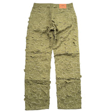Load image into Gallery viewer, NEW Supreme Griffin 5 Pocket Jean Light Olive Sz 30

