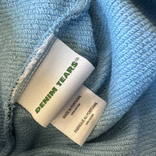 Load image into Gallery viewer, New Denim Tears Blue Camo Cotton Wreath Sweatpants Size Medium
