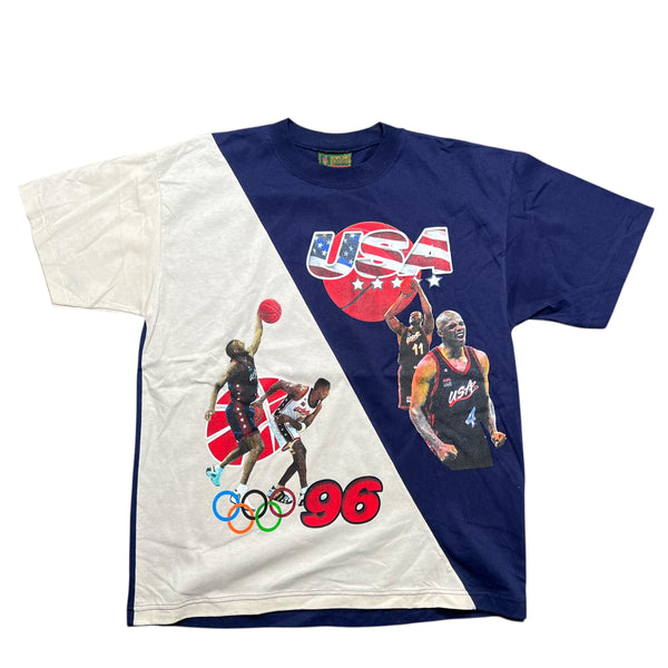 Vintage 1996 OLYMPIC GAMES COLLECTION Team USA Dream Team T Shirt Large