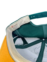 Load image into Gallery viewer, Vintage THE GAME Green Bay Packers Big Logo Snapback Hat 90s Green

