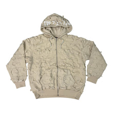Load image into Gallery viewer, New Supreme Griffin Zip Up
Hooded Sweatshirt Natural Size Large
