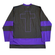 Load image into Gallery viewer, SUPREME x Black Sabbath Hockey Jersey Ozzy Black/Purple NWT XL
