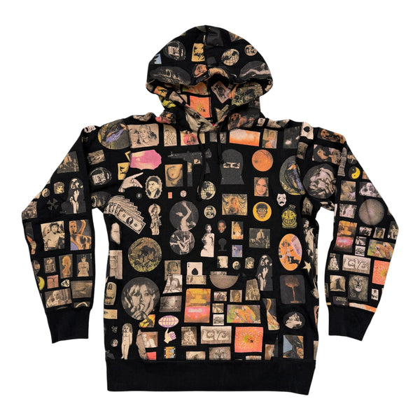 New Supreme Thrills Hooded Sweatshirt Black Size Large