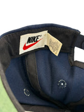 Load image into Gallery viewer, Vintage Nike Embroidered Swoosh Snapback Hat 90s Y2K Blue
