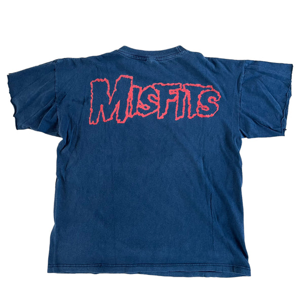 Vintage The Misfits Crimson Ghost Logo T Shirt 90s