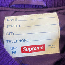 Load image into Gallery viewer, New SUPREME x CPFM Tourist Varsity Jacket Purple
