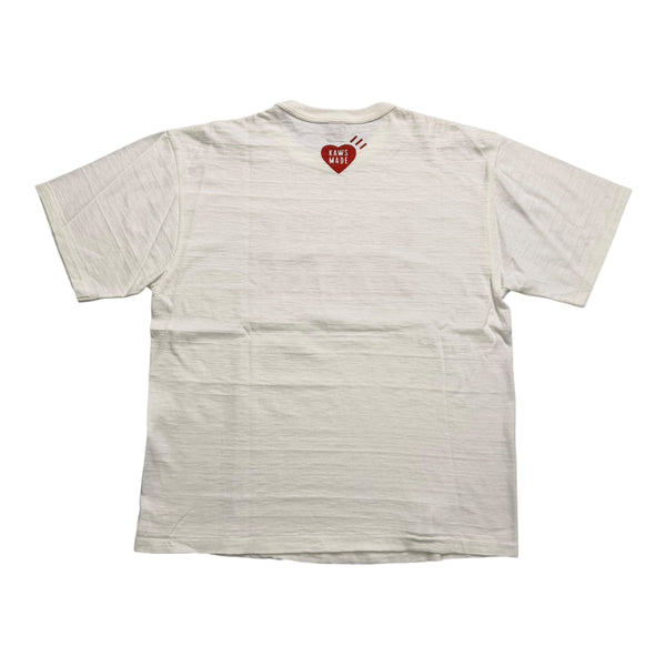 New Human Made x KAWS #3 T-Shirt White Size 2XL