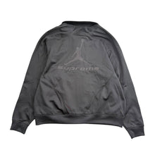 Load image into Gallery viewer, NEW Supreme Jordan Tricot Track Jacket Black Sz Large
