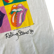 Load image into Gallery viewer, Vintage Rockwave by Brockum Rolling Stones 1989 Steel Wheels Tour Shirt Deadstock New NWT XL
