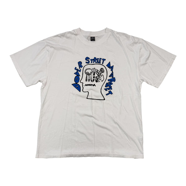 New Brain Dead x Dover Street Market DSM Exclusive T-Shirt White Size Large
