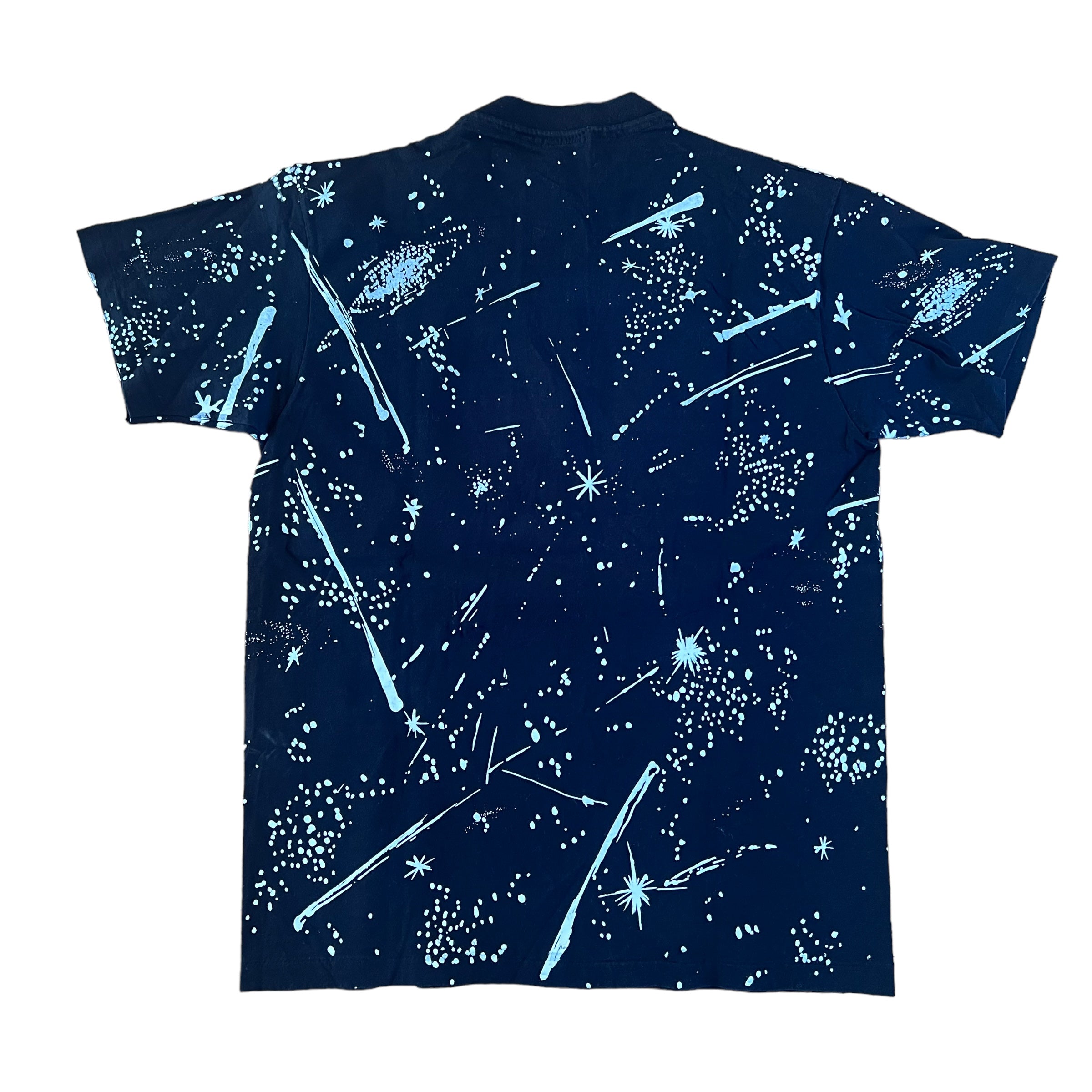 Vintage DISNEY Star Tours AOP All Over Print Disneyland T Shirt